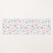 Schattige meisjesmodern strand yogamat (Voorkant (horizontaal))