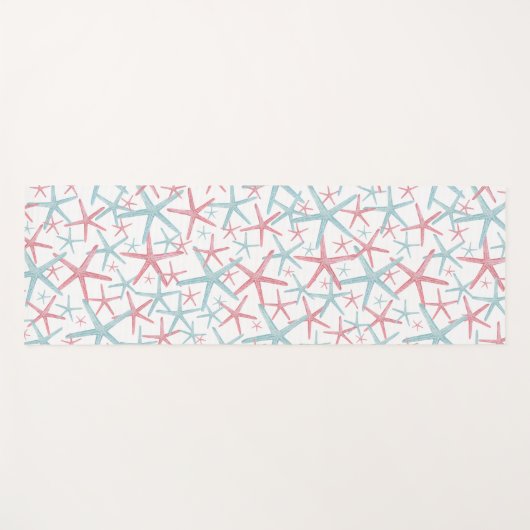 Schattige meisjesmodern strand yogamat (Voorkant (horizontaal))