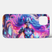 Schattige meisjesontwerp Case-Mate iPhone case (Achterkant (horizontaal))