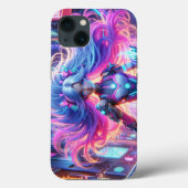 Schattige meisjesontwerp Case-Mate iPhone case (Achterkant)