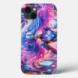 Schattige meisjesontwerp Case-Mate iPhone case