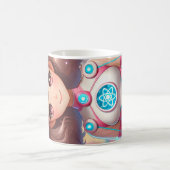 Schattige meisjesontwerp koffiemok (Center)