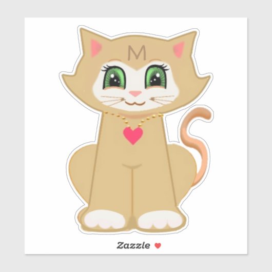 Schattige Melin Kitty Kat Sticker (Vel)