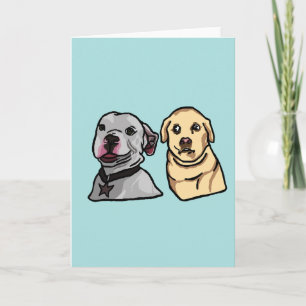 Schattige Meme Honden Kaart