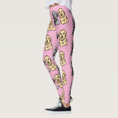 Schattige Meme Honden Leggings (Links)