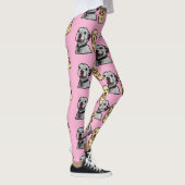 Schattige Meme Honden Leggings (Rechts)