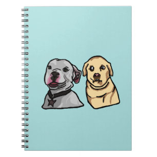 Schattige Meme Honden Notitieboek