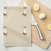 Schattige merkwaardige Fox Kitchen Towel Theedoek (Quarter Fold)