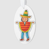 Schattige-mexicaans Ornament (voorkant)