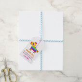 Schattige Mexicaanse Piñata Bedankt Kinderen Verja Cadeaulabel (Met Touw)