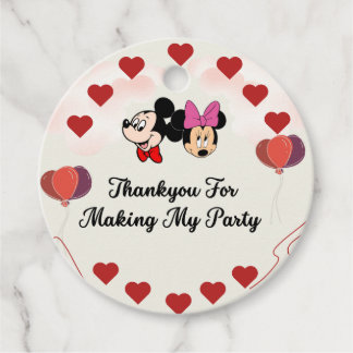 Schattige Mickey's Gift Label