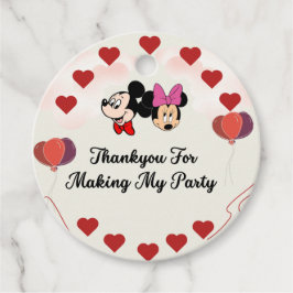 Schattige Mickey's Gift Label