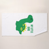 Schattige Mijn Kleine Dino Badhanddoek (Badhanddoek)