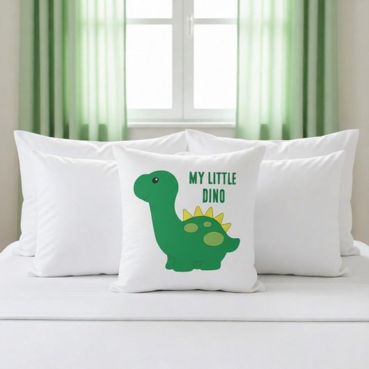 Schattige Mijn Kleine Dino Kussen