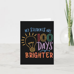 Schattige mijn student zijn 100 dagen helderder vo kaart