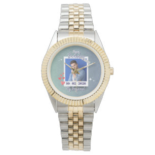 Schattige mijn vriend verjaardagscadeau horloge