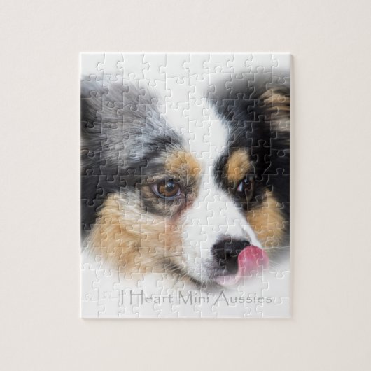 Schattige mini Aussie Gift Assortation Legpuzzel (Verticaal)