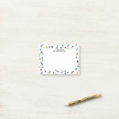 Schattige Mini Bugs en Mini Beesten Post-it® Notes (Op bureau)