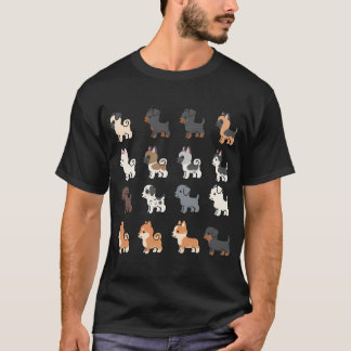 Schattige Mini Honden T-shirt