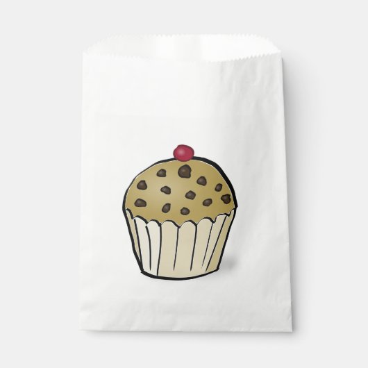 Schattige Mini Muffin Bedankzakje (Voorkant)