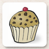 Schattige Mini Muffin Bier Onderzetter (Voorkant)