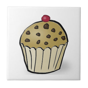 Schattige Mini Muffin Tegeltje