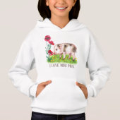 schattige minikerliefhebbers voegen tekst toe (Voorkant)