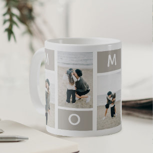 Schattige Minimaal MOMMY 5 x Foto  Koffiemok