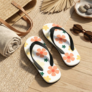 Schattige minimalistische botanische sfeer kinder teenslippers