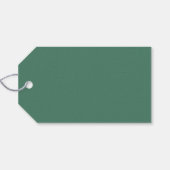 Schattige Minimalistische Prettig Kerstfeest | Gro Cadeaulabel (Achterkant Horizontaal)