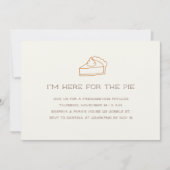 Schattige minimalistische Thanksgiving Kaart (Voorkant)