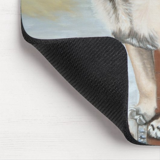 Schattige Mischief Mousepad Muismat (Hoek)