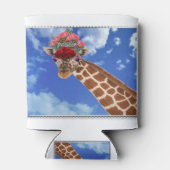 Schattige "Missy Giraffe" Blikjeskoeler (Achterkant)