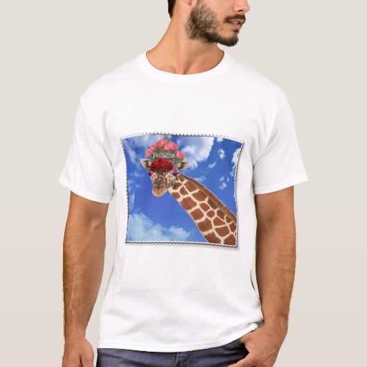 Schattige "Missy Giraffe" T-shirt (Voorkant)