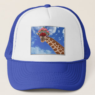 Schattige "Missy Giraffe" Trucker Pet