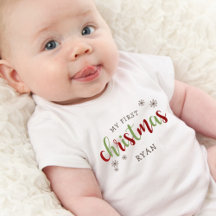 Schattige M'n Eerste Kerst Naam
