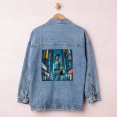Schattige mode meisje in Tokyo Denim Jacket (Hangar)