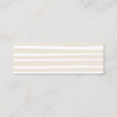 Schattige modern Baby shower luier loterij ticket (Achterkant)