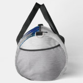 Schattige modern Blauw Glitter Drips monogram Gedr Plunjezak (Rechts)