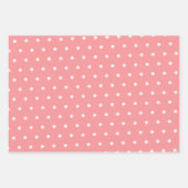 Schattige Modern Feestelijk Roze Lucky Clover Patt Inpakpapier Vel (Voorkant)