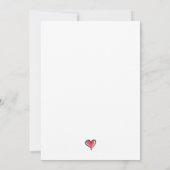 Schattige Modern Funny Minimalistisch Happy Jubile (Achterkant)