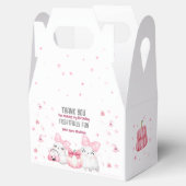 Schattige Modern Ghost Halloween Verjaardagsfeest Bedankdoosjes (Geopend)