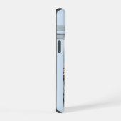 Schattige Modern Golden Retriever Dog Art iPhone 15 Case (Rechterkant)