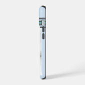 Schattige Modern Golden Retriever Dog Art iPhone 15 Case (Linkerkant)