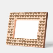 Schattige modern hartenpatroon gegraveerde lijstjes (Links)