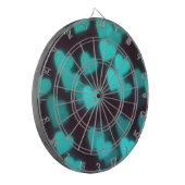 Schattige modern hartpatroon dartbord (Voorkant Links)