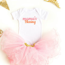 Schattige Modern script Mama's zegen