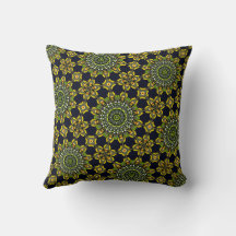 Schattige Modern Stijlvol Groen en Goud Mandala Pa