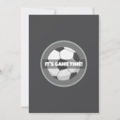 Schattige Modern Voetbal Sport Kinder 1e Verjaarda Kaart (Achterkant)