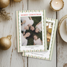 Schattige moderne familiefoto-collage Prettig kers